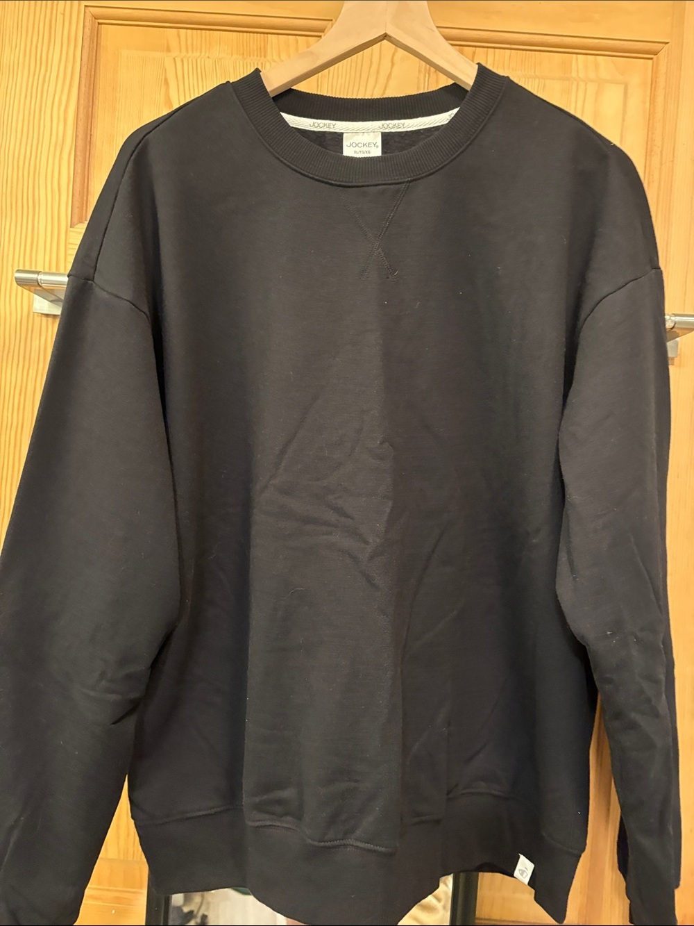 Crew Neck Black Sweatshirt Woman’s Sz XL